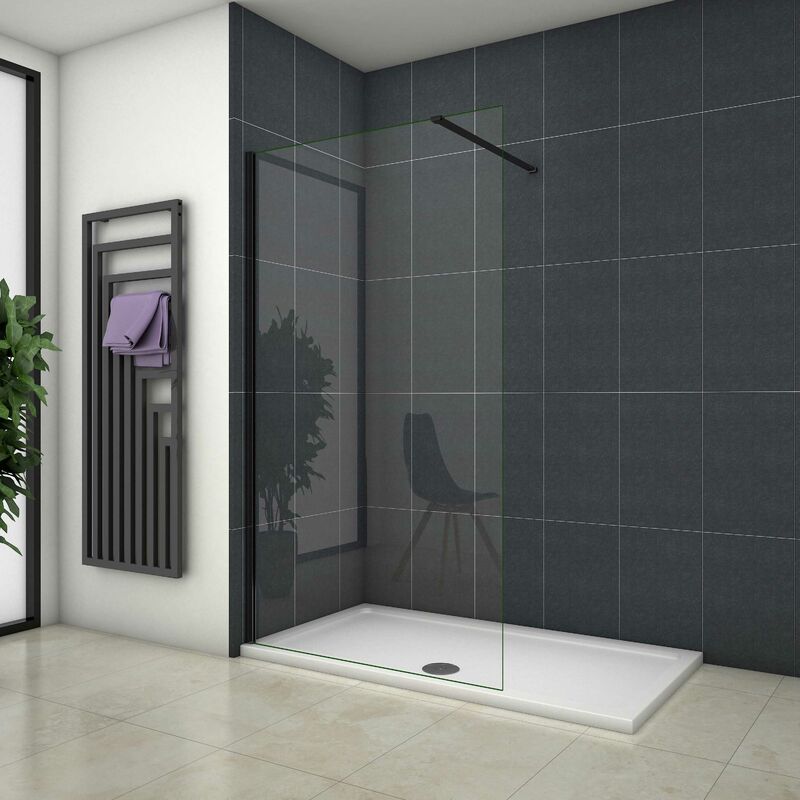 Mamparas de Ducha Pantalla Panel Fijo Perfil Negro Mate Cristal Antical 8mm Barra2 90cm - 60x200cm
Mamparas de Ducha Pantalla Panel Fijo Perfil Negro Mate Cristal Antical 8mm Barra2 90cm - 60x200cm