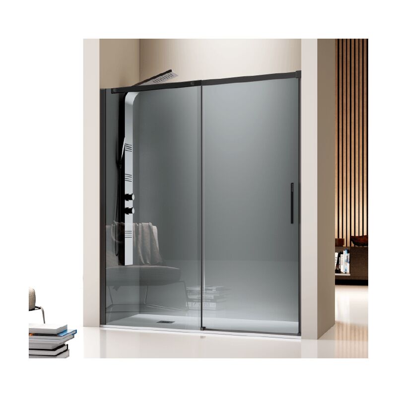 Kassandra - Frontal de ducha + Puerta Corredera LUNA Negro Decorado 120 cm Lateral Fijo : 66.5 - 69 cm
Kassandra - Frontal de ducha + Puerta Corredera LUNA Negro Decorado 120 cm Lateral Fijo : 66.5 - 69 cm