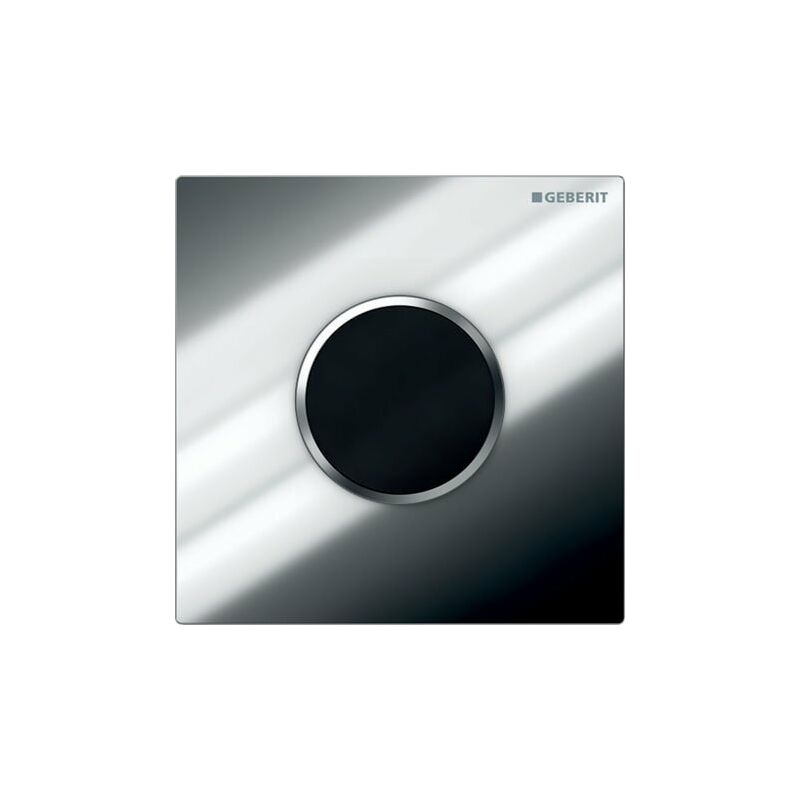 Mando para urinario Geberit con desagüe electrónico, funcionamiento con batería, tapa tipo 10, color: cromado brillante / cromado mate - 116.035.KH.1
Mando para urinario Geberit con desagüe electrónico, funcionamiento con batería, tapa tipo 10, color: cromado brillante / cromado mate - 116.035.KH.1
