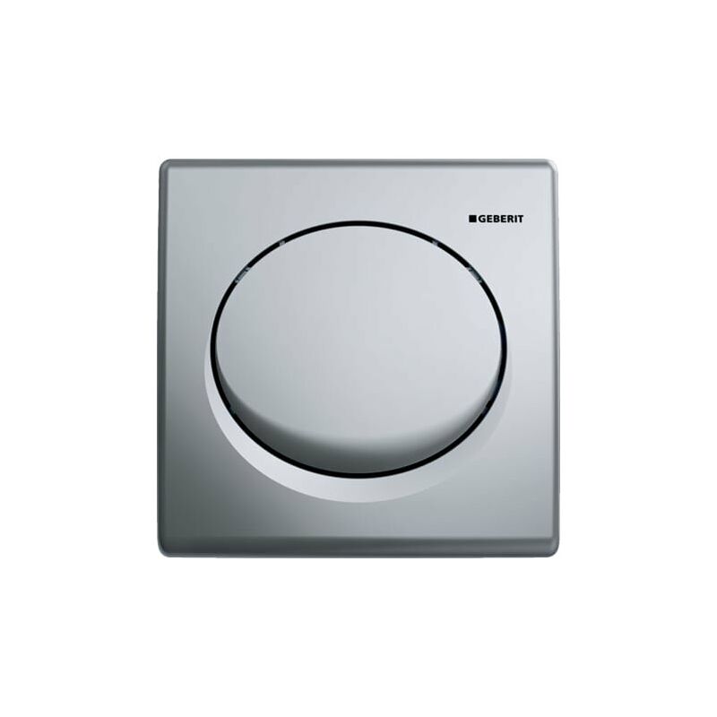 Mando para urinario Geberit con desagüe neumático, placa de accionamiento de plástico, Basic, color: cromado mate - 115.820.46.5
Mando para urinario Geberit con desagüe neumático, placa de accionamiento de plástico, Basic, color: cromado mate - 115.820.46.5