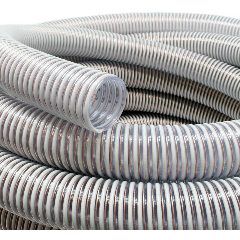 Manguera antiestática 25 m APDatec 122, 50mm (2") PVC flexible reforzada con trenzado de cobre
Manguera antiestática 25 m APDatec 122, 50mm (2") PVC flexible reforzada con trenzado de cobre