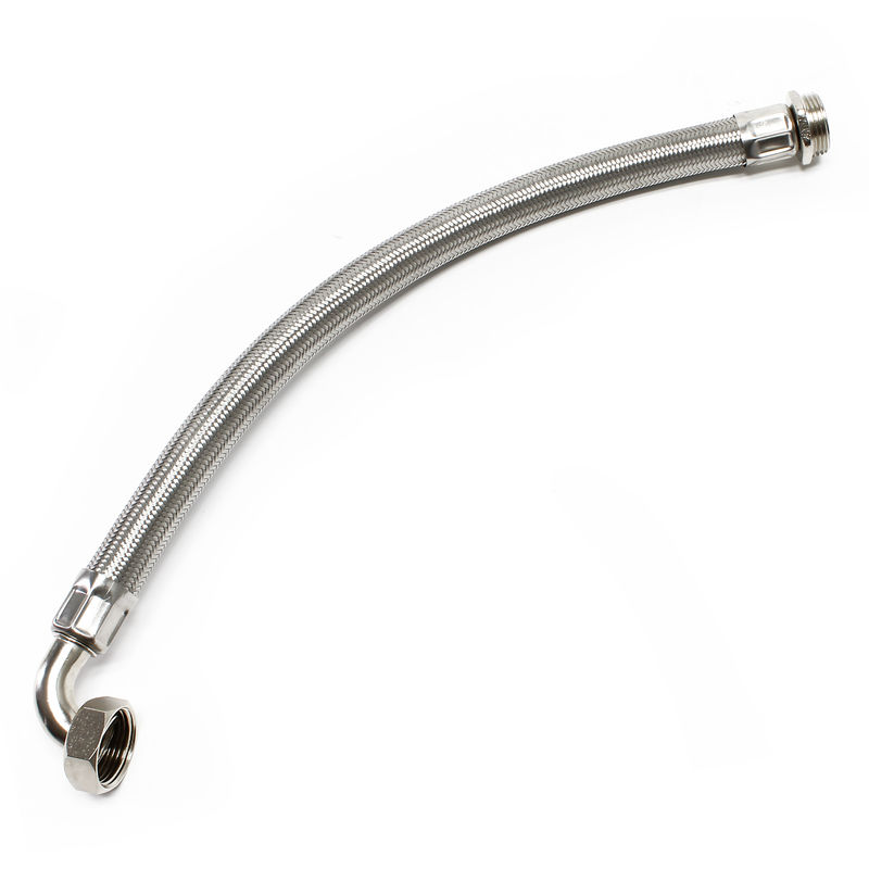 Manguera flexible de acero para agua de 0,5 m DN25 33,7mm para obras hidráulicas domésticas
Manguera flexible de acero para agua de 0,5 m DN25 33,7mm para obras hidráulicas domésticas