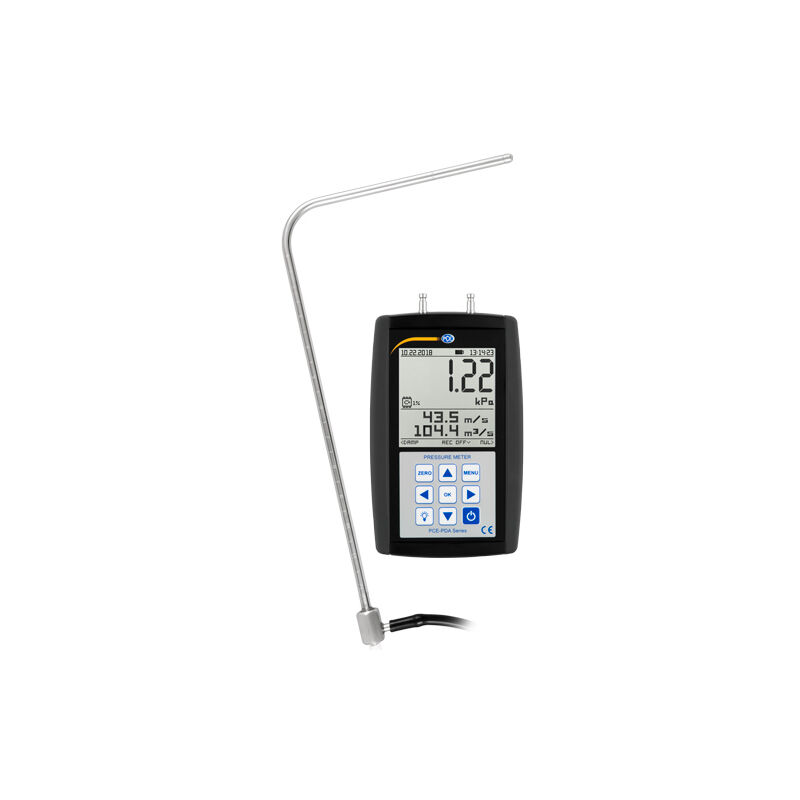 Manómetro para la medición de la presion relativa y diferencial en aire y gases PCE-PDA 10L
Manómetro para la medición de la presion relativa y diferencial en aire y gases PCE-PDA 10L