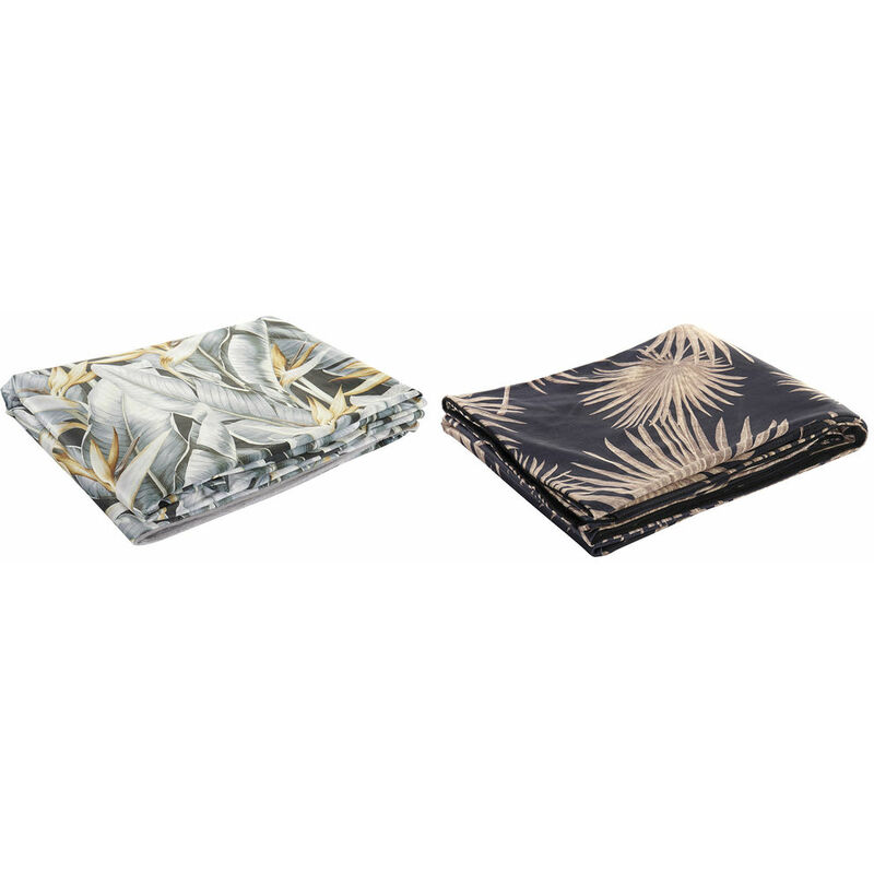 Manta DKD Home Decor Multicolor Poliéster Terciopelo Tropical (2 pcs) (130 x 130 x 160 cm)
Manta DKD Home Decor Multicolor Poliéster Terciopelo Tropical (2 pcs) (130 x 130 x 160 cm)