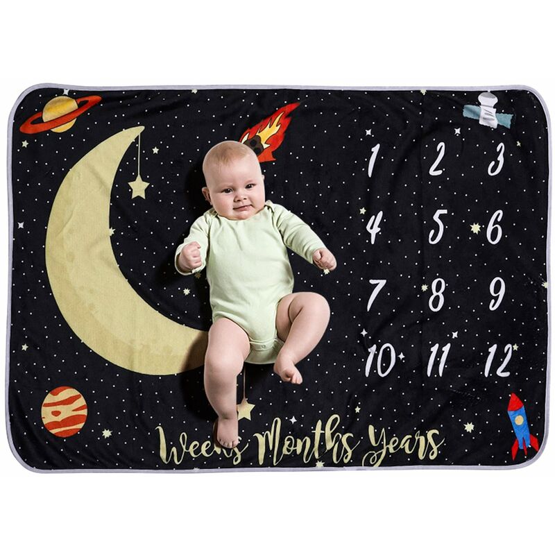 Manta mensual de hito para bebe para nina, nino, franela, cielo nocturno, luna, estrellas para bebes, foto, imagen, fondo de apoyo, regalos para baby
Manta mensual de hito para bebe para nina, nino, franela, cielo nocturno, luna, estrellas para bebes, foto, imagen, fondo de apoyo, regalos para baby