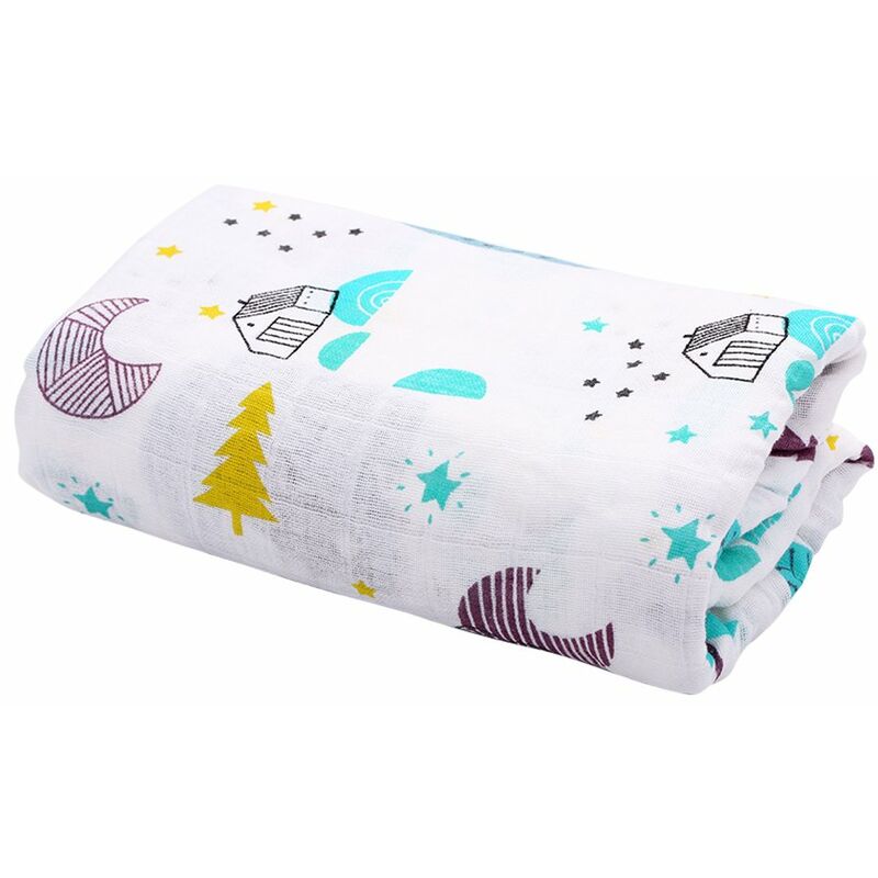 Manta para bebe Mantas de algodon puro, suaves y transpirables, mantas de guarderia portatiles para bebes, ninos pequenos, hogar o viajes (47.2 *
Manta para bebe Mantas de algodon puro, suaves y transpirables, mantas de guarderia portatiles para bebes, ninos pequenos, hogar o viajes (47.2 *