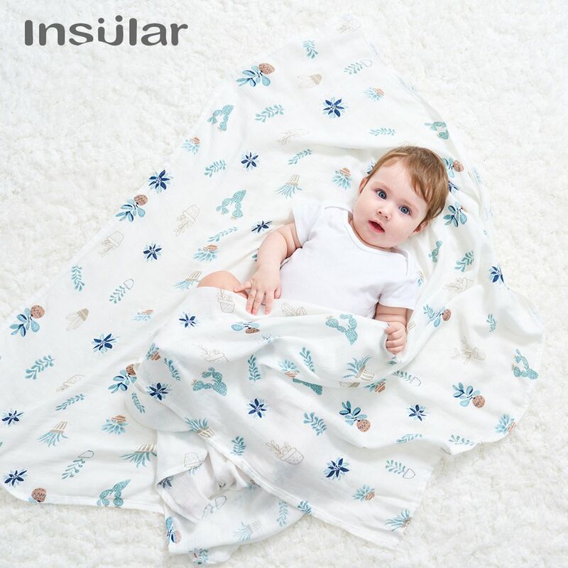 Manta para envolver de muselina Mantas de algodon y fibra de bambu para bebes Mantas de guarderia portatiles suaves y transpirables para bebes, ninos
Manta para envolver de muselina Mantas de algodon y fibra de bambu para bebes Mantas de guarderia portatiles suaves y transpirables para bebes, ninos