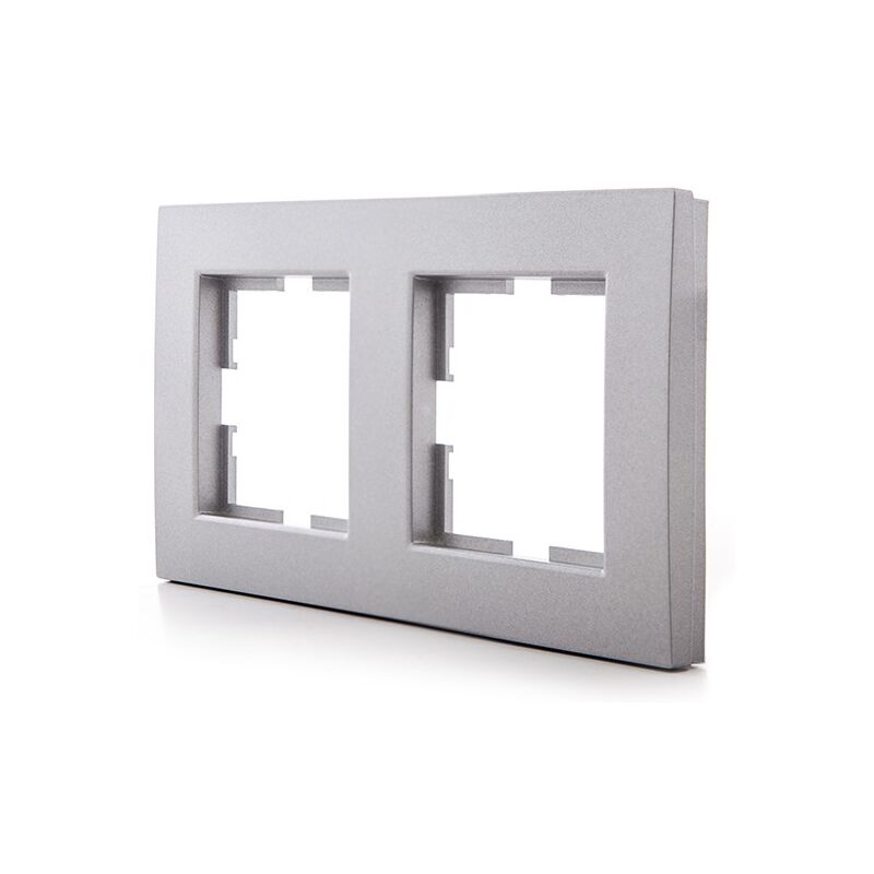 Marco Panasonic Novella 2 Elementos Horizontal/Vertical , Tecnopolímero, Plata (Compatible Mecanismo Karre) (GH-VK92180602)
Marco Panasonic Novella 2 Elementos Horizontal/Vertical , Tecnopolímero, Plata (Compatible Mecanismo Karre) (GH-VK92180602)