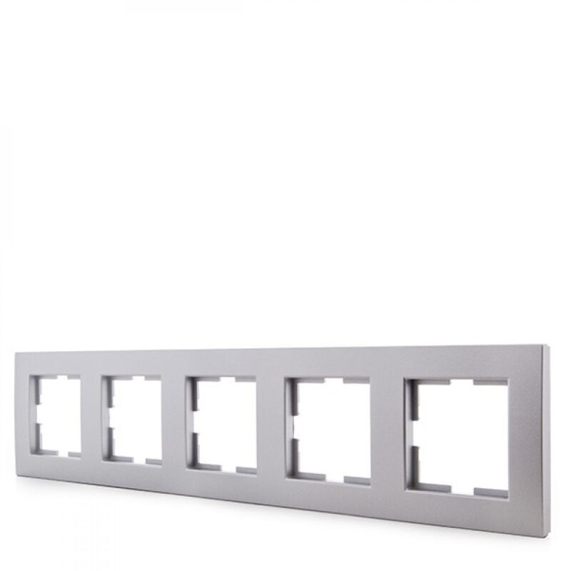 Marco Panasonic Novella 5 Elementos Horizontal-Vertical , Tecnopolímero, Plata (Compatible Mecanismo Karre) (GH-VK92180605)
Marco Panasonic Novella 5 Elementos Horizontal-Vertical , Tecnopolímero, Plata (Compatible Mecanismo Karre) (GH-VK92180605)