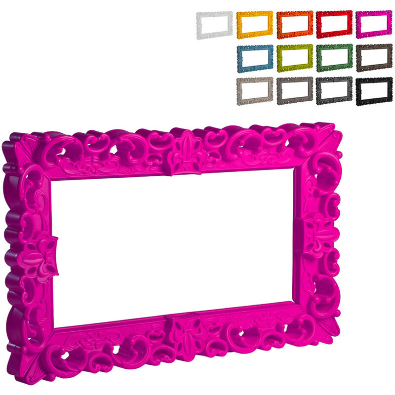 Marco rectangular pop de diseño barroco moderno Frame Of Love M | Color: Fucsia - Slide
Marco rectangular pop de diseño barroco moderno Frame Of Love M | Color: Fucsia - Slide