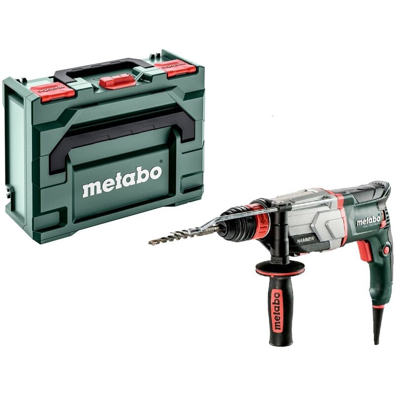 Metabo KHE 2860 Quick SDS-plus Combihamer de con portabrocas rápido en maletín - 880W - 3,2J
Metabo KHE 2860 Quick SDS-plus Combihamer de con portabrocas rápido en maletín - 880W - 3,2J