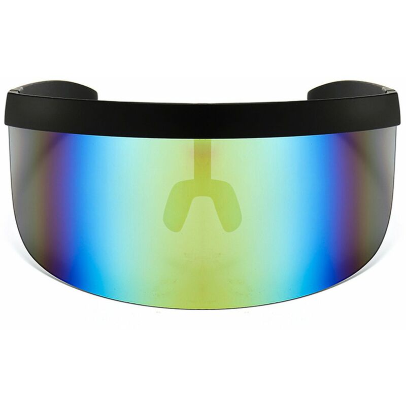 Mascara de media cara Gafas de proteccion solar Gafas de sol de espejo grande Gafas de sol de media cara Protector de proteccion Gafas de sol UV
Mascara de media cara Gafas de proteccion solar Gafas de sol de espejo grande Gafas de sol de media cara Protector de proteccion Gafas de sol UV