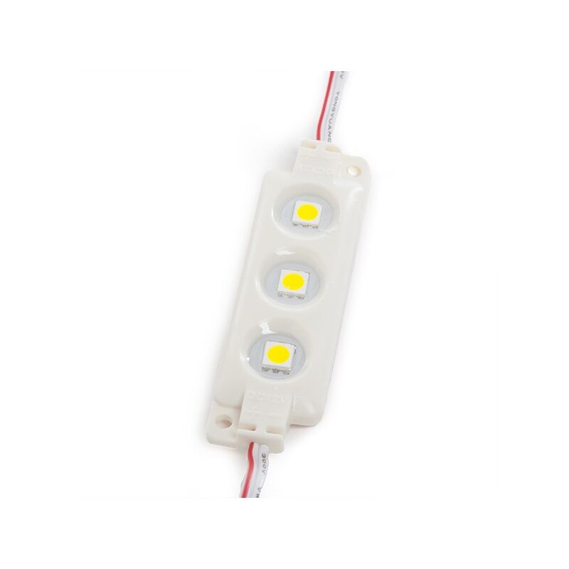Greenice - Módulo 3 LEDs ABS Inyectado SMD5050 0,72W | Blanco Natural (US-LMI5050W3-0001)
Greenice - Módulo 3 LEDs ABS Inyectado SMD5050 0,72W | Blanco Natural (US-LMI5050W3-0001)