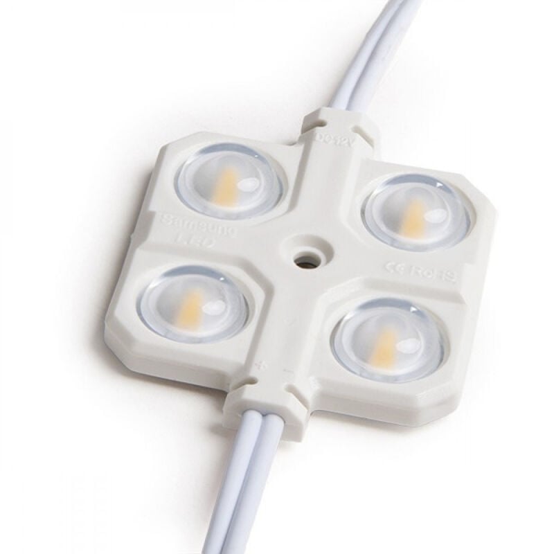 Módulo 4 LEDs Samsung 5630 Inyectado IP67 Óptica 2W 150Lm | Blanco Cálido (RA-BL-5630W04-LENS-R-CW)
Módulo 4 LEDs Samsung 5630 Inyectado IP67 Óptica 2W 150Lm | Blanco Cálido (RA-BL-5630W04-LENS-R-CW)