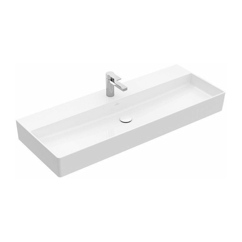 Villeroy&boch - Memento 2.0, Lavabos suspendidos, 1200 x 470 mm, Rectangular, modelo de suelo, para grifería de 3 orificios, orificio central
Villeroy&boch - Memento 2.0, Lavabos suspendidos, 1200 x 470 mm, Rectangular, modelo de suelo, para grifería de 3 orificios, orificio central