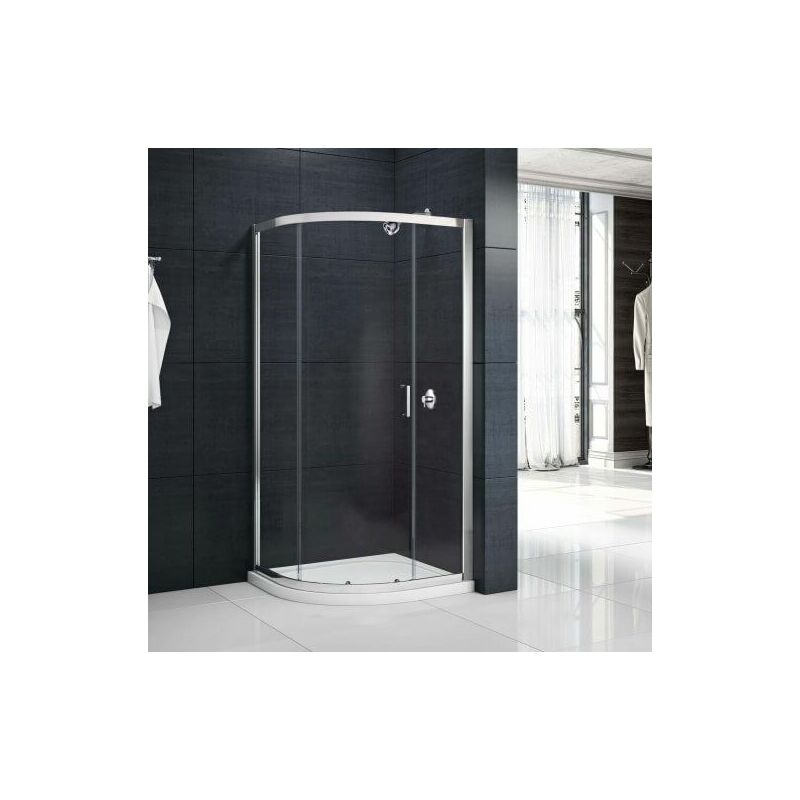 A Single Door Offset Quadrant Shower Enclosure Mm X Mm Mm