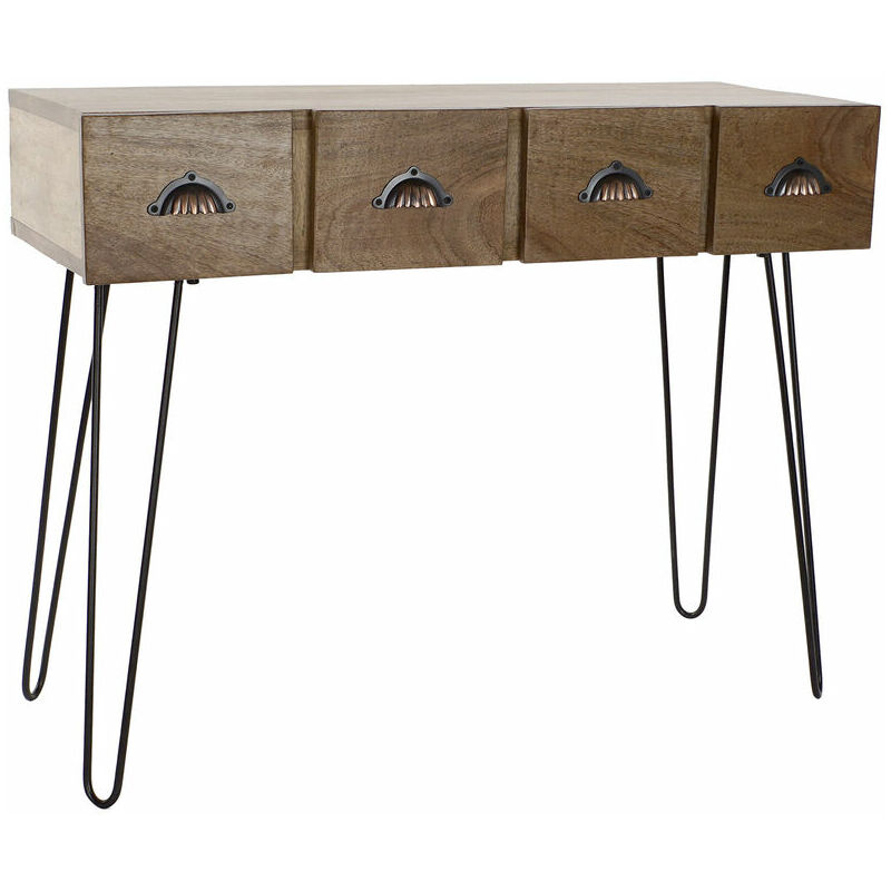 Mesa auxiliar DKD Home Decor Marrón Negro Metal Madera de mango (100.5 x 39 x 79 cm)
Mesa auxiliar DKD Home Decor Marrón Negro Metal Madera de mango (100.5 x 39 x 79 cm)