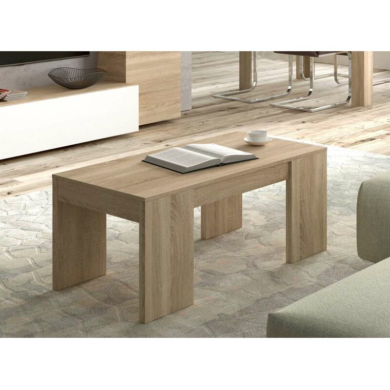 FRS - Mesa centro elevable Lijar en varios colores 43-55 cm(alto)100 cm(ancho)50 cm(largo) Color ROBLE CANADIAN
FRS - Mesa centro elevable Lijar en varios colores 43-55 cm(alto)100 cm(ancho)50 cm(largo) Color ROBLE CANADIAN