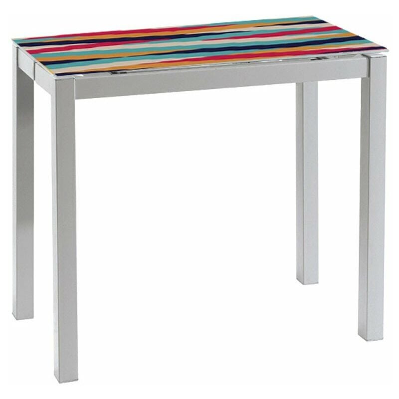 Velocimuebles - Mesa Cocina Extensible Cristal Serigrafiada Y Patas Grises Estilo Moderno Mueble 45-80x90x75 Cm
Velocimuebles - Mesa Cocina Extensible Cristal Serigrafiada Y Patas Grises Estilo Moderno Mueble 45-80x90x75 Cm