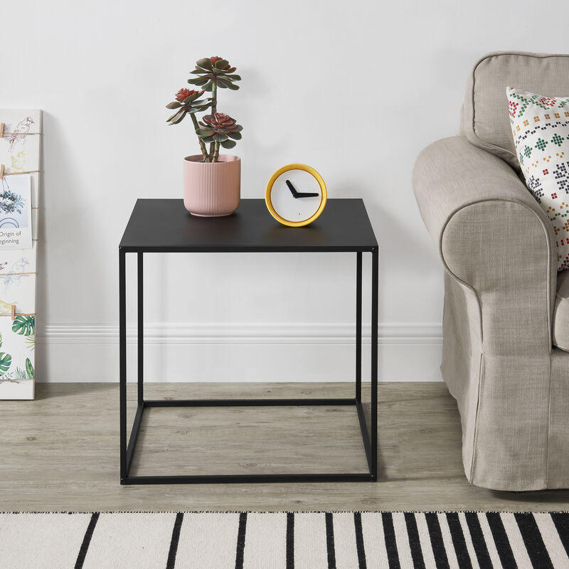 Mesa Consola - 50cm x 55cm x 55cm - Mesa Pequeña Estable - Almacenamiento - Negro mate
Mesa Consola - 50cm x 55cm x 55cm - Mesa Pequeña Estable - Almacenamiento - Negro mate