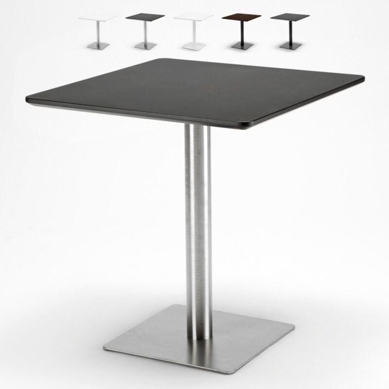 Ahd Amazing Home Design - Mesa cuadrada 70x70 para bares restaurantes hoteles pedestal central Horeca | Color: Negro - Silver
Ahd Amazing Home Design - Mesa cuadrada 70x70 para bares restaurantes hoteles pedestal central Horeca | Color: Negro - Silver