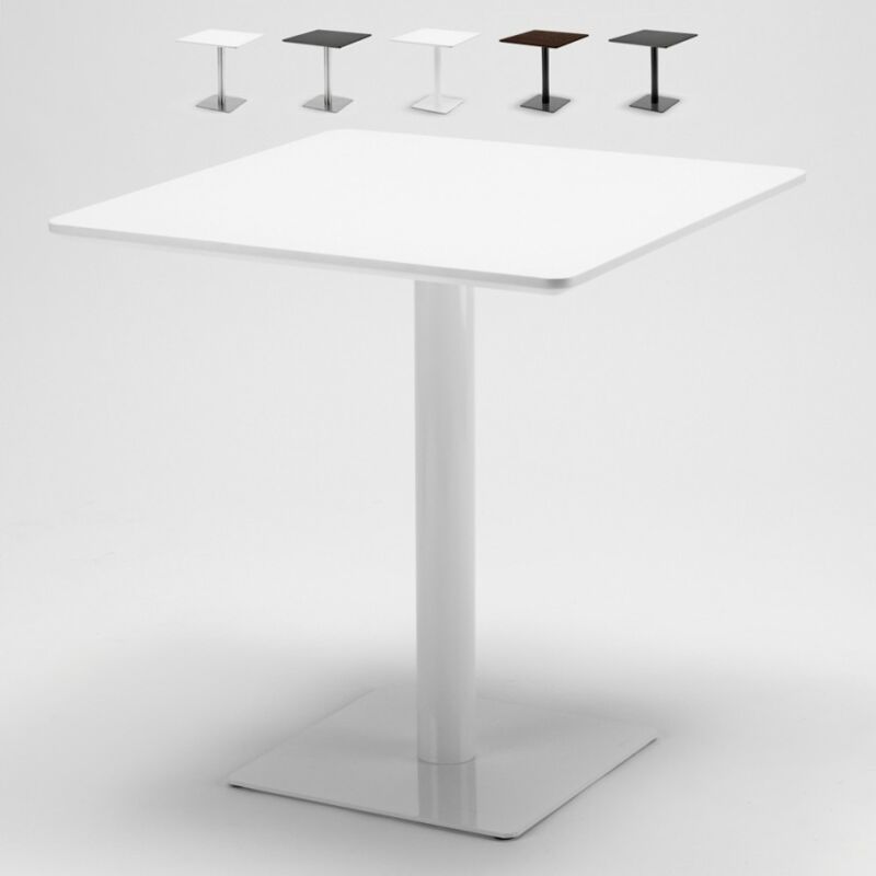 Ahd Amazing Home Design - Mesa cuadrada 70x70 para bares restaurantes hoteles pedestal central Horeca | Color: Blanco - Blanco
Ahd Amazing Home Design - Mesa cuadrada 70x70 para bares restaurantes hoteles pedestal central Horeca | Color: Blanco - Blanco