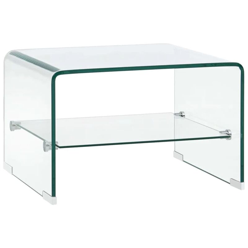 Mesa de Centro de Vidrio Templado Transparente 50x45x33 cm - Transparente - Vidaxl
Mesa de Centro de Vidrio Templado Transparente 50x45x33 cm - Transparente - Vidaxl