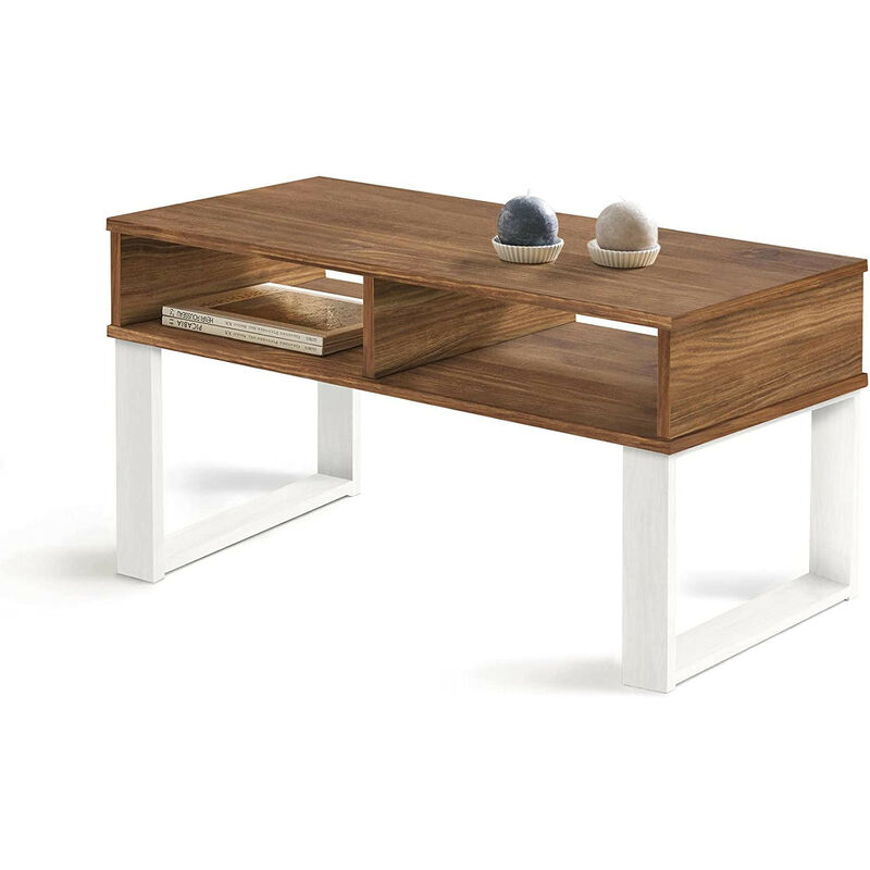 Mesa de Centro diseño Vintage, Madera Maciza Natural con Dos Compartimentos, Pata Cuadrada, Color Encerado y Blanco. Fabricación Artesanal. 100 cm x
Mesa de Centro diseño Vintage, Madera Maciza Natural con Dos Compartimentos, Pata Cuadrada, Color Encerado y Blanco. Fabricación Artesanal. 100 cm x