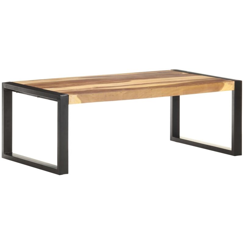 vidaXL Madera Maciza Acabado de Sheesham Mesa de Centro 110x60x40 cm Negro - Marrón
vidaXL Madera Maciza Acabado de Sheesham Mesa de Centro 110x60x40 cm Negro - Marrón
