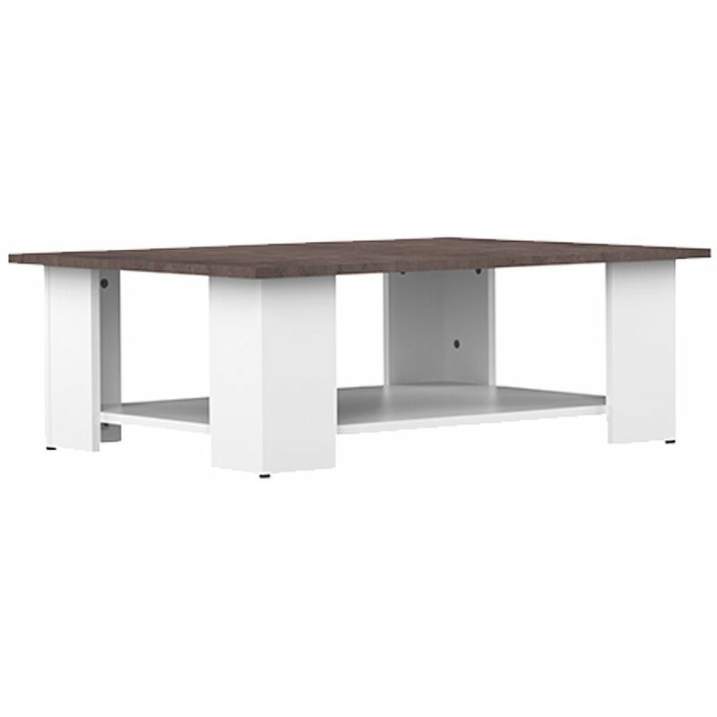 Mesa de centro SQUARE 89 X 89 blanco y hormigón, 89 x 89 x 30.5 - blanco y hormigón
Mesa de centro SQUARE 89 X 89 blanco y hormigón, 89 x 89 x 30.5 - blanco y hormigón