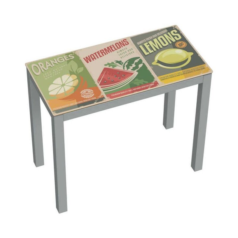 Velocimuebles - Mesa de Cocina Extensible con Tablero de Cristal Templado y serigrafia “Limón” 45-80x90cm
Velocimuebles - Mesa de Cocina Extensible con Tablero de Cristal Templado y serigrafia “Limón” 45-80x90cm