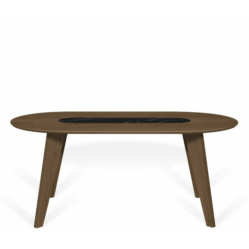 Mesa de comedor en Mármol LAGO nogal y mármol blanco, 180 x 100 x 75 - nogal y mármol blanco
Mesa de comedor en Mármol LAGO nogal y mármol blanco, 180 x 100 x 75 - nogal y mármol blanco