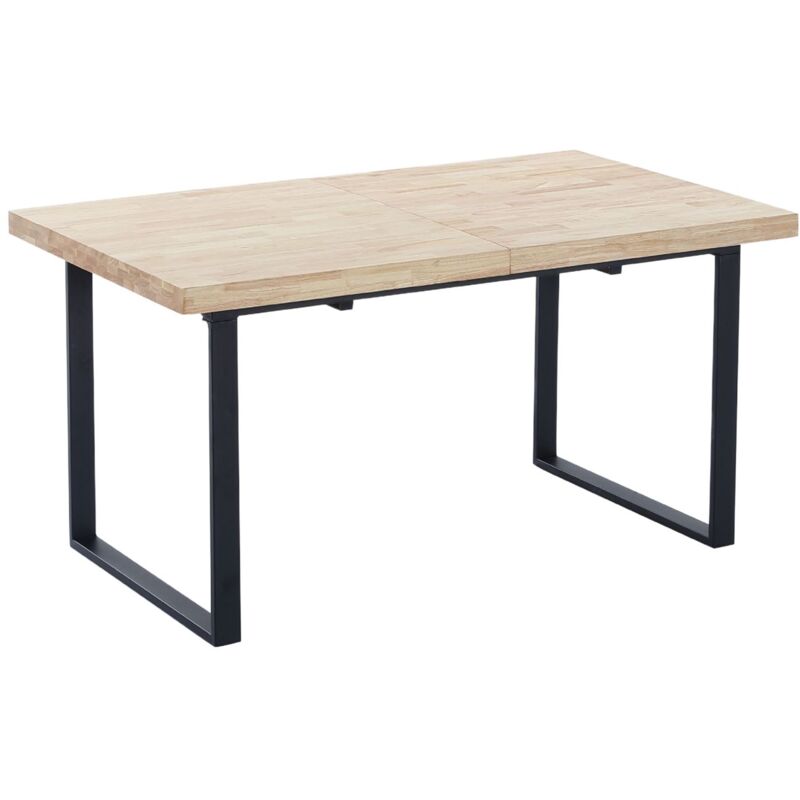 Mesa de comedor Loft color roble nordish salvaje y negro estilo industrial salón mueble 160x100x75 cm
Mesa de comedor Loft color roble nordish salvaje y negro estilo industrial salón mueble 160x100x75 cm