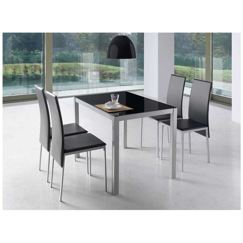 Mesa de comedor marsella en acabados color blanca o negra 76 cm(alto)110 cm(ancho)75 cm(largo) Color Negro
Mesa de comedor marsella en acabados color blanca o negra 76 cm(alto)110 cm(ancho)75 cm(largo) Color Negro