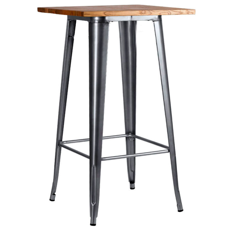Regalos Miguel - Mesas Bar - Mesa Torix Alta Madera Natural 60 cm - Gris metalizado
Regalos Miguel - Mesas Bar - Mesa Torix Alta Madera Natural 60 cm - Gris metalizado