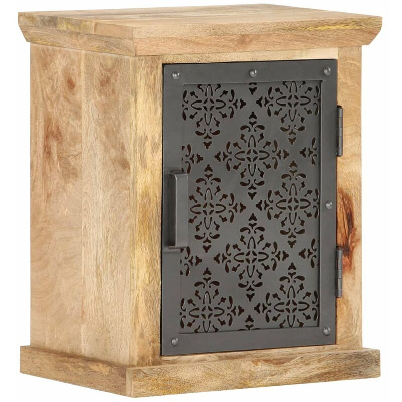 Mesita de noche con puerta madera maciza de mango 40x30x50 cm
Mesita de noche con puerta madera maciza de mango 40x30x50 cm