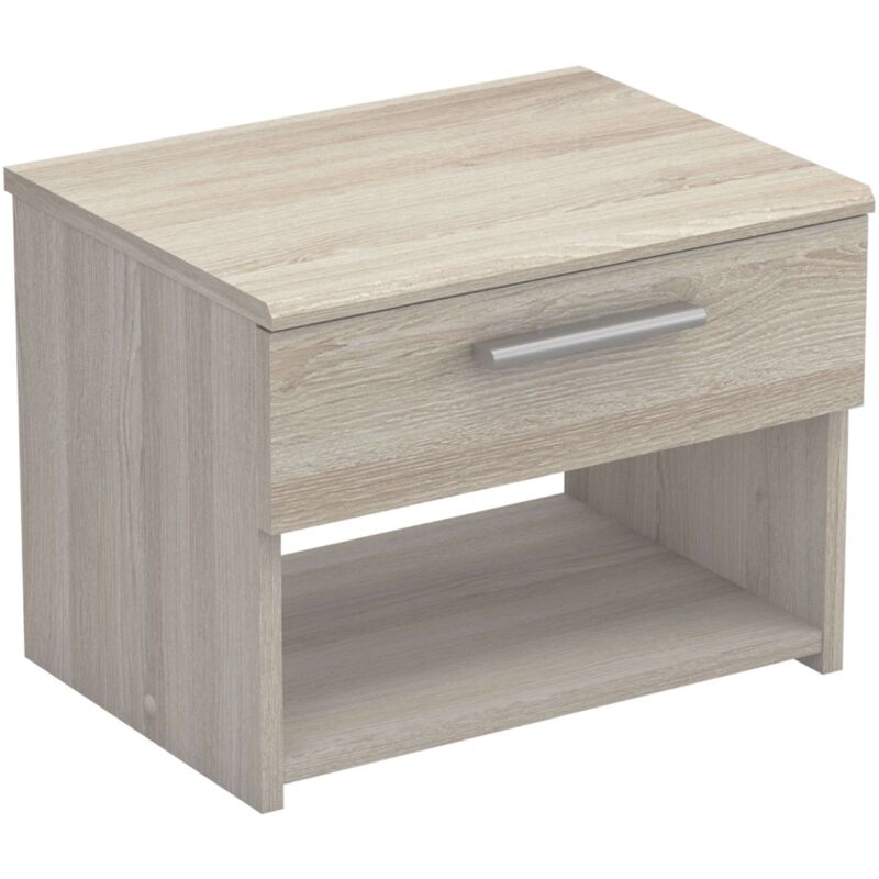 Mesita de Noche Prins 1 cajon 1 Hueco Habitacion Estilo Moderno Roble Shannon 32x43x32 cm
Mesita de Noche Prins 1 cajon 1 Hueco Habitacion Estilo Moderno Roble Shannon 32x43x32 cm
