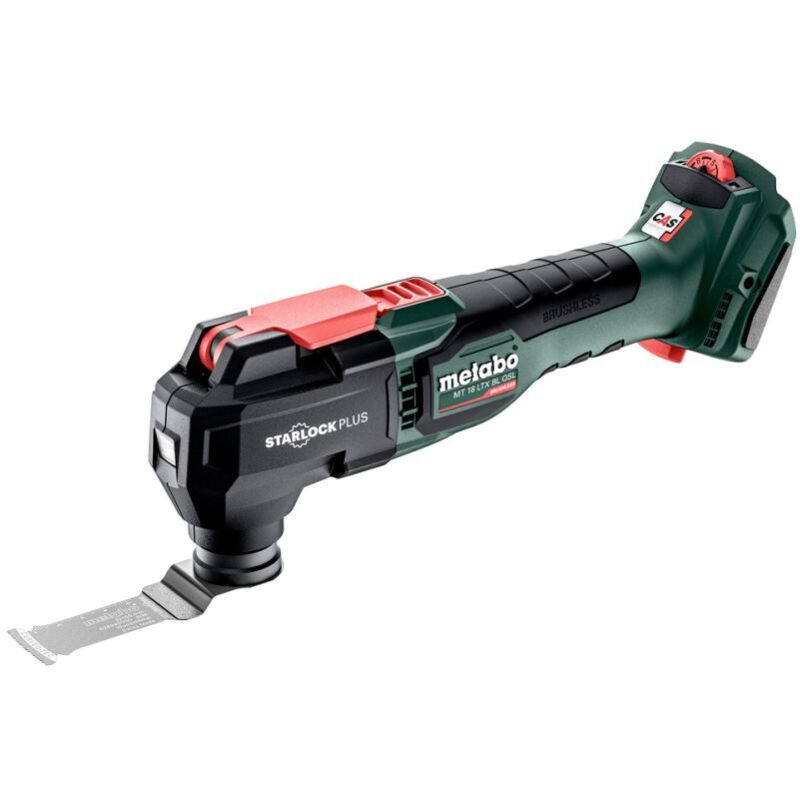 Multi-herramienta a batería 18V MT 18 LTX BL QSL | sin batería sin cargador X - Metabo
Multi-herramienta a batería 18V MT 18 LTX BL QSL | sin batería sin cargador X - Metabo