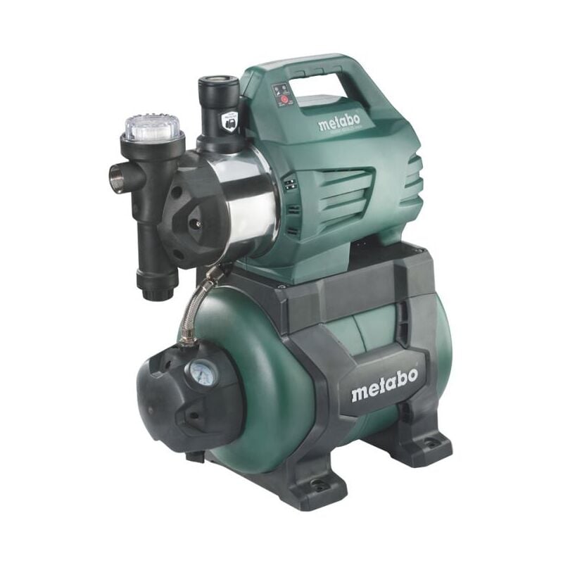 Sistema de abastecimiento de agua doméstico HWW 4500/25 Inox / 1300 vatios - Metabo
Sistema de abastecimiento de agua doméstico HWW 4500/25 Inox / 1300 vatios - Metabo