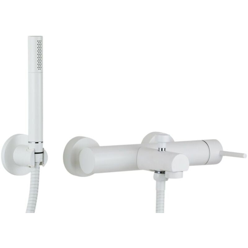 Mezclador de baño externo blanco mate Gattoni Easy 2201/22BO | Blanco mate - Con set de ducha
Mezclador de baño externo blanco mate Gattoni Easy 2201/22BO | Blanco mate - Con set de ducha