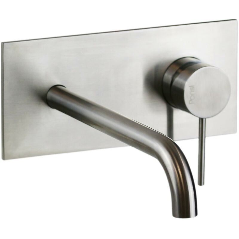 Mezclador de lavabo empotrado con placa de acero AISI316 Ponsi Stilox BTSTLXLA04 | acero inoxidable cepillado
Mezclador de lavabo empotrado con placa de acero AISI316 Ponsi Stilox BTSTLXLA04 | acero inoxidable cepillado