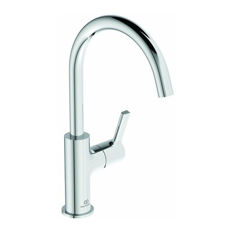 Mezclador de lavabo JOY saliente 169 mm cromado con caño alto, sin vaciador IDEAL STANDARD
Mezclador de lavabo JOY saliente 169 mm cromado con caño alto, sin vaciador IDEAL STANDARD