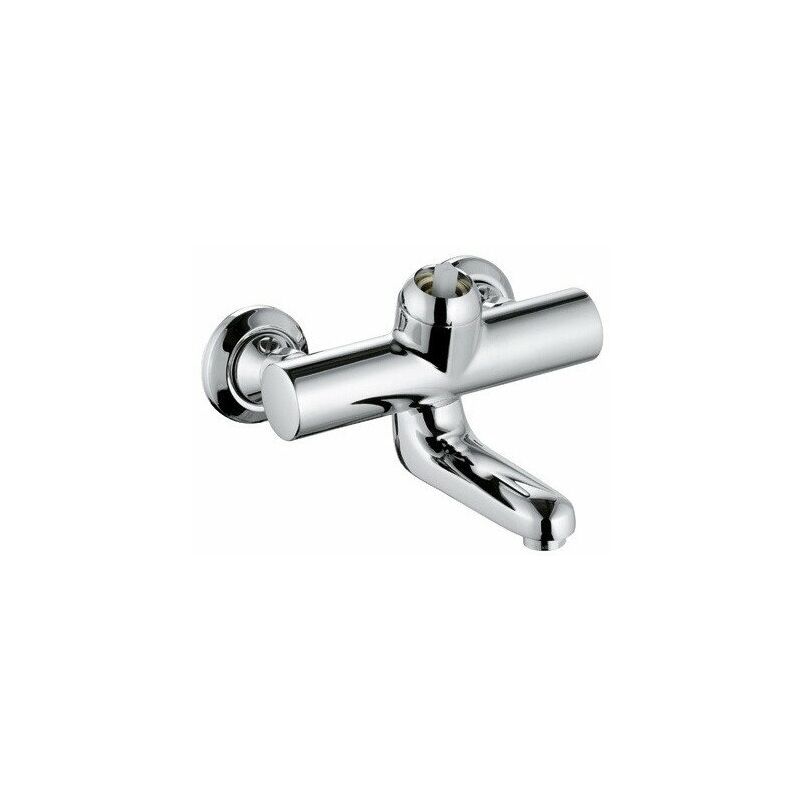 Mezclador monomando de pared PROVITA DN 15 saliente 191 mm, conexiones S con cerradura cromo KLUDI
Mezclador monomando de pared PROVITA DN 15 saliente 191 mm, conexiones S con cerradura cromo KLUDI
