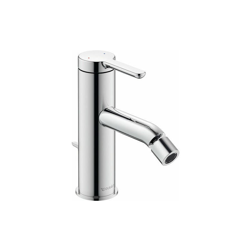 Duravit Ag - Mezclador monomando para bidé Duravit C.1, con desagüe automático, desagüe automático con rótula, proyección 121mm - C12400001010
Duravit Ag - Mezclador monomando para bidé Duravit C.1, con desagüe automático, desagüe automático con rótula, proyección 121mm - C12400001010