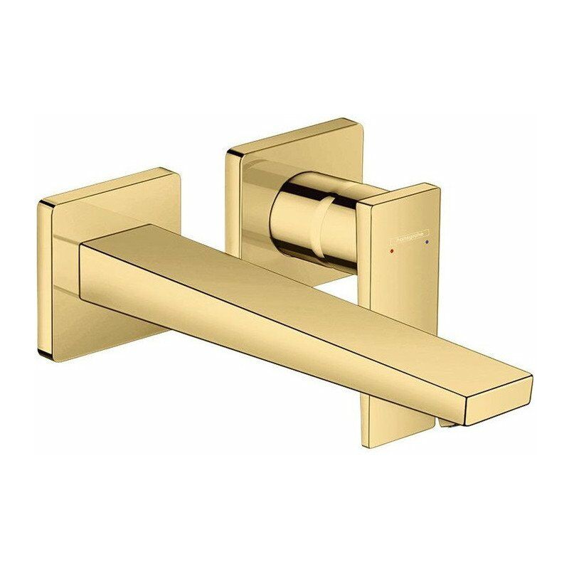 Hansgrohe - con lavabo empotrado de pared, caño de 225 mm, desagüe libre en aspecto dorado pulido
Hansgrohe - con lavabo empotrado de pared, caño de 225 mm, desagüe libre en aspecto dorado pulido
