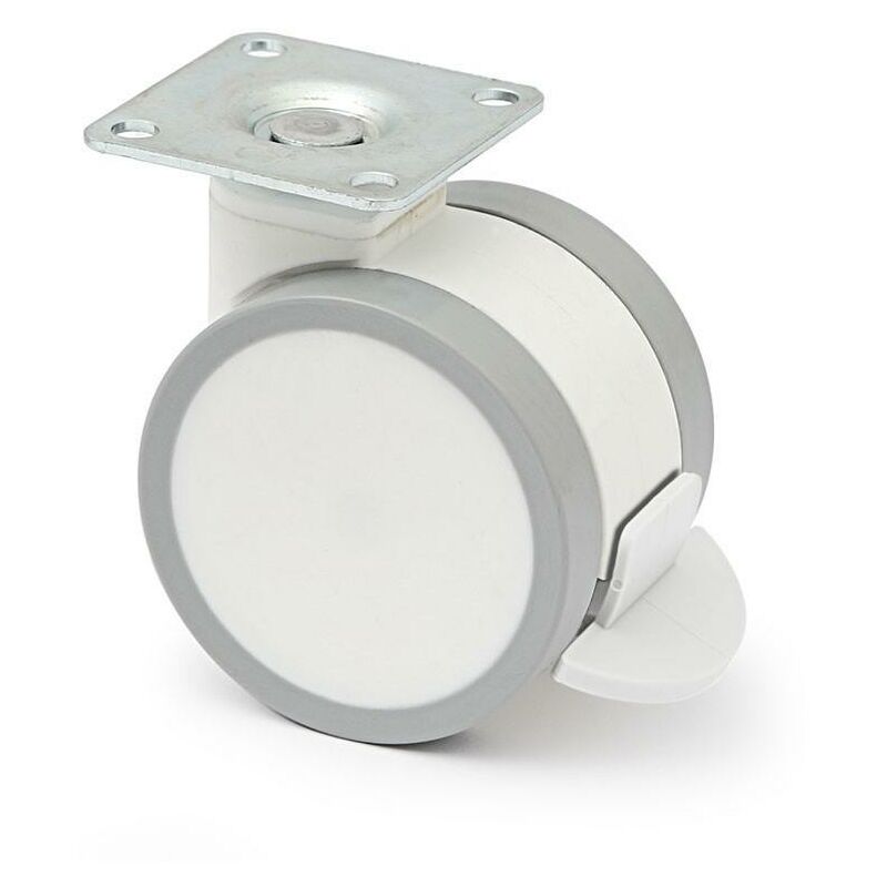 Rueda giratoria duncan ø65 h81 plástico acabado blanco freno con freno - Mibricoplus
Rueda giratoria duncan ø65 h81 plástico acabado blanco freno con freno - Mibricoplus
