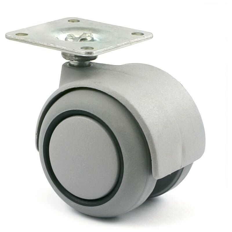 Rueda giratoria onix aro de goma ø50 gris pl- banda rodadura de goma, aro central negro - Mibricoplus
Rueda giratoria onix aro de goma ø50 gris pl- banda rodadura de goma, aro central negro - Mibricoplus