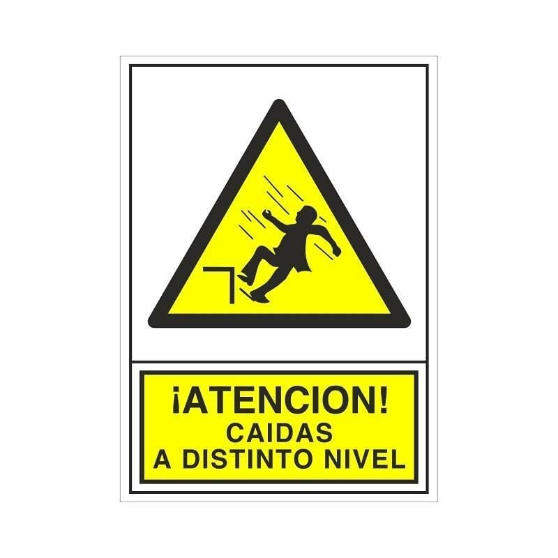Señal 384 plast.345x245caida dist.nivel atencion! caidas a distinto nivel - Mibricoplus
Señal 384 plast.345x245caida dist.nivel atencion! caidas a distinto nivel - Mibricoplus