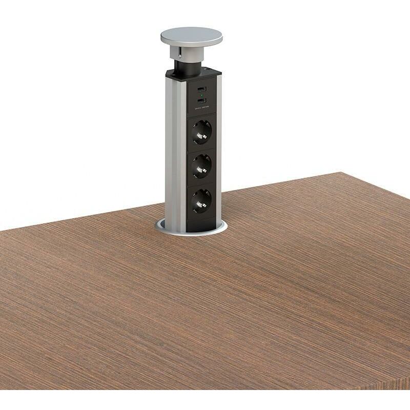 Torre telesc.alum. sacyr ø80 3tomas+2usb ip20, 3xschuko+2xusb. 3500w. ideal p/cocina, oficina.. - Mibricoplus
Torre telesc.alum. sacyr ø80 3tomas+2usb ip20, 3xschuko+2xusb. 3500w. ideal p/cocina, oficina.. - Mibricoplus