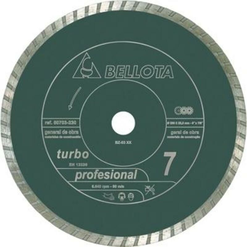 bellota disco 50703-115x22.2x7.0mm diam.pro7 seco g.obra turbo - Mibricotienda 
bellota disco 50703-115x22.2x7.0mm diam.pro7 seco g.obra turbo - Mibricotienda